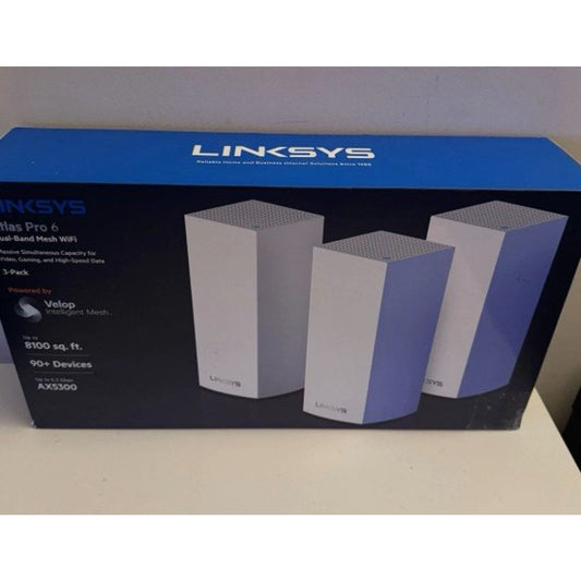 Linksys Atlas Pro AX5300 MX55EC3 - Wi-Fi 6 System (3-Pack)